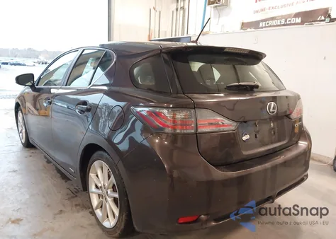 2012 Lexus Ct 200H Premium из США, поврежденный, VIN JTHKD5BHXC2105407